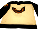 PHOENIX FIREBIRDS Minor League Hockey (#5 Dawson) GAME USED Large Sweate... - $75.99