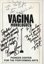 Margot Kidder +2 Signed Vagina Monologues Playbill - £195.72 GBP