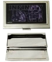 Marvel Avengers Infinity War THANOS Stainless Steel Business Card Holder... - $7.91