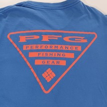 Columbia PFG Men's Blue Short Sleeve Cotton Tee T-Shirt Size Large image 7