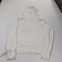 Green Bay Packers Touch by Alyssa Milano Vintage Women M White Hoodie Sweatshirt image 2