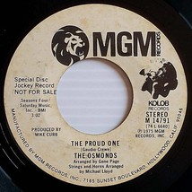 The Osmonds - The Proud One [7&quot; 45 rpm Promo] MGM M 14791 - £3.55 GBP