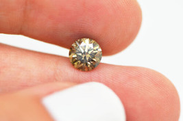 GIA Diamond Round Shape Fancy Dark Brown Certified Loose VS2 Natural 1.10 Carat - £1,658.66 GBP