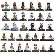 34pcs Pirates of the Caribbean Characters Collection Custom Minifigure Toys Gift - £41.66 GBP