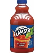 4 Bottles of Mott&#39;s Clamato Original Tomato Cocktail Juice 1.89 L -Free ... - £43.36 GBP