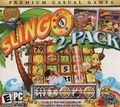 Slingo 2-Pack (PC-CD, 2010) for Windows 2000/XP/Vista/7/8 - NEW in Jewel Case - £4.70 GBP