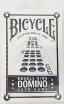 Bicycle Cards Double 9 Nine Domino Card Game Bridge Size Dominos - £19.71 GBP