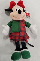 VINTAGE NWT Disney Holiday Classic Minnie Mouse 19&quot; Large Plush Doll - £31.13 GBP