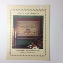 Noah&#39;s Ark Sampler Cross Stitch Leaflet  Margaret &amp; Margaret Inc. 1989 N... - £9.33 GBP