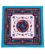 Vintage Bandana Southwest Handkerchief Wamcraft Vibrant Colorful USA Uni... - £11.95 GBP
