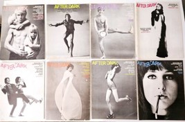 AFTER DARK Magazine 1970, 71, 72  - 8 Issues - $27.12