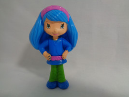 2011 McDonald&#39;s Happy Meal Strawberry Shortcake Blueberry Muffin Girl Toy 4&quot; - £1.19 GBP