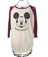 Disney Micky Mouse Long Sleeve Size L , 10 18 20 - £14.36 GBP