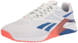 Reebok Men&#39;s Nano X2 Cross Trainer Sneakers White/Vector Blue GX9913 - £60.08 GBP