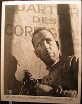 HUMPHREY BOGART (PASSAGE TO MARSEILLE) ORIG, 1944 RARE PUBLICITY PHOTO - £158.09 GBP