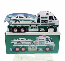 Hess toy truck car collectible nib box vtg diecast Dragster semi tractor trailer - £38.88 GBP