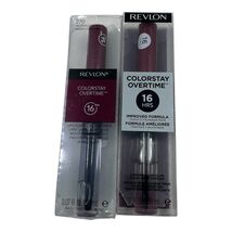Revlon ColorStay Overtime Longwear Lip Color 270 Relentless Raisin Lot o... - $13.47