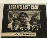 Law And Order Tv Guide Print Ad Jerry Orbach Sam Waterston Chris Noth TPA18 - $5.93