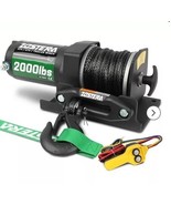 12v Electric 2000 lb Winch for ATV UTV Trailer Boat Winch Steel Cable Wa... - $331.39 MXN