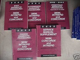 2003 Chrysler Concorde & Lhs Service Shop Repair Manual Set Oem Factory Books - $77.94