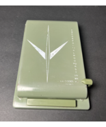 Vintage Address File Bates List Finder Director Model Mid Century Green/... - $293.12 MXN