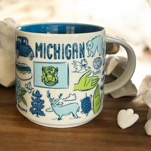 Starbucks MICHIGAN Been There Series Across The Globe Collection 14oz Co... - $32.66