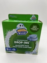 Scrubbing Bubbles Continuous Clean Drop-Ins - One Toilet Bowl Cleaner 3 Tablet - £6.81 GBP