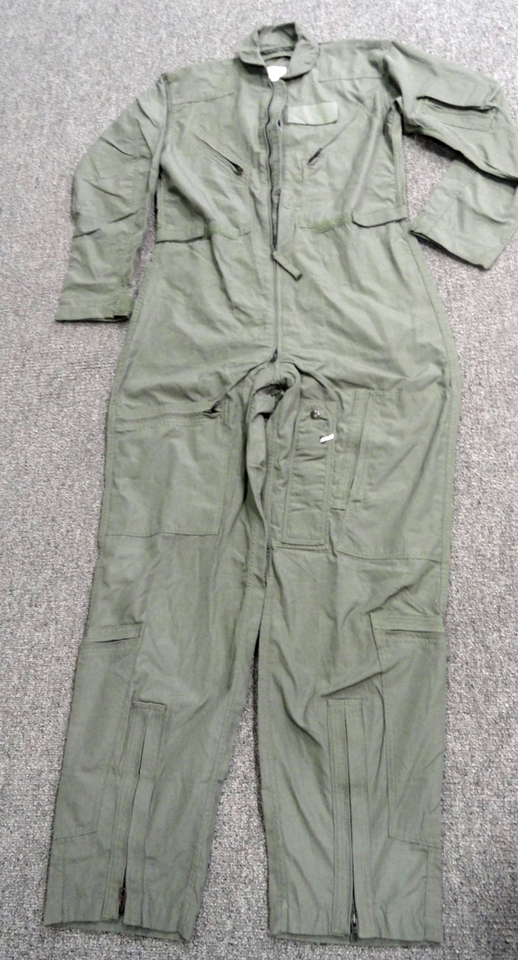NEW MILITARY FLYERS CWU-27/P TYPE 1 CLASS 1 SAGE GREEN 1659 WMN COVERALL... - $79.19