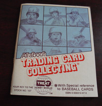 RARE Vintage 1981 First Edition Booklet - all About Trading Card Collecting - £22.94 GBP