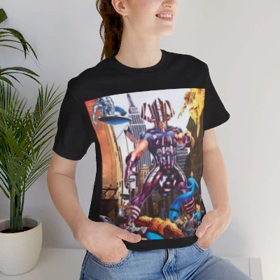Fantastic 4 vs Galactus Tee: Cosmic Battle Shirt MARVEL SHIRT