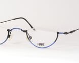 NCE New Classic Eyewear 1028 133 Blue /Black UNIQUE RARE EYEGLASSES 35-2... - $78.23