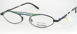 Vintage FreeStyle Argenta 422 001 GREEN BLUE BLACK UNIQUE EYEGLASSES 51-... - $1,267.23 MXN