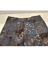 Company Ellen Tracy Size 14 Petite Midweight Great Textured Print Pants - $27.79 CAD