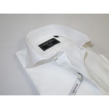 Men's Shirt Charles TYRWHITT 100% Cotton Cut-away Collar CHT-23 White Pique image 2