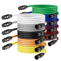The Auxlink Xlr Cables, Microphone Cable 25Ft 10 Pack, Xlr, 25 Ft\., 10 ... - £105.90 GBP
