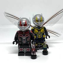 Ant-Man and the Wasp Quantumania Scott Lang Hope van Dyne 2pcs Minifigures Toy - £4.87 GBP