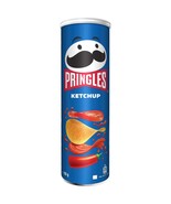 Pringles KETCHUP Potato Chips - 185g - Made in Belgium-FREE SHIPPING- - £9.33 GBP
