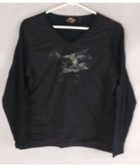 Harley Davidson Motor Clothes Women&#39;s Freedom Forever Design Shirt Size ... - $20.36 CAD