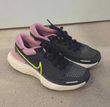 Nike Zoom X Invincible Run Flyknit Black Elemental Pink Running Shoes Womens 10 - £46.71 GBP