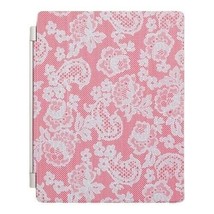 Cost Plus World Market Ipad Cover Pink Blue Magnetic Lace Fits 9.45 x 7.67 - £9.76 GBP