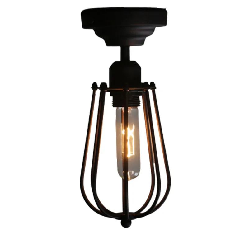 Industrial  One Heads grapefruit Corridor Ceiling Lamp Hallway Balcony  Country  - £185.81 GBP