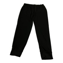 Fruit of The Loom Men&#39;s Black Jogger Sweatpants 2 Pockets Medium Sweats Sport - $18.69