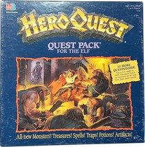 Hero Quest Elf Quest Pack - Expansion Pack 1992 Mage of the Mirror, Empty Box - £236.29 GBP