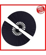 Large Retro Folding Hand Fan Set - Ideal for Summer Events &amp; Performances - $334.07 MXN