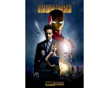 2008 Iron Man Movie Poster 11X17 Tony Stark Pepper Robert Downey Jr Marvel  - £9.19 GBP