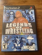 Legends Of Wrestling PS2 Game CIB WWE WWF WCW Hulk Hogan Excellent Condition - £7.00 GBP