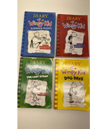 Diary Of A Wimpy Kid Lot Of 4 Books  - £11.78 GBP