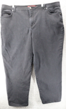 Gloria Vanderbilt Women&#39;s Denim Jeans Black Stretch  Size 22W - $24.75