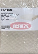 Brand New IKEA FROSON Beige Cover for Seat Pad 24 3/8x24 3/8&quot; 903.917.11 - $26.77