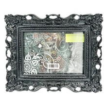 Ornate Black Decorative Picture Frame 7&quot; X 5&quot; Green Tree Gallery - £6.30 GBP